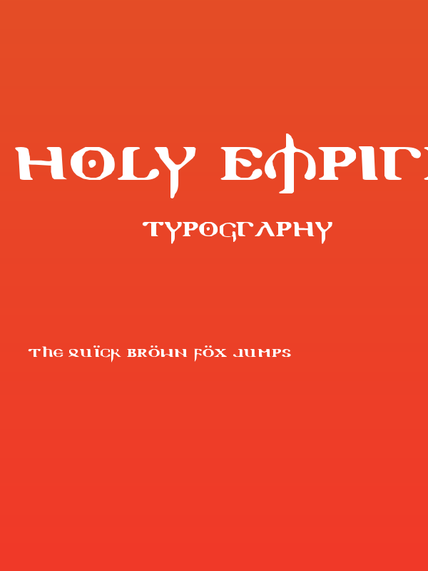 Holy Empire Expanded Poster