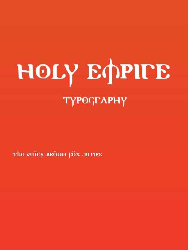 Holy Empire Poster