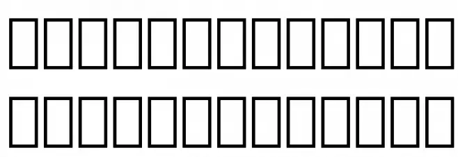 Holy Family Regular फ़ॉन्ट लोअरकेस