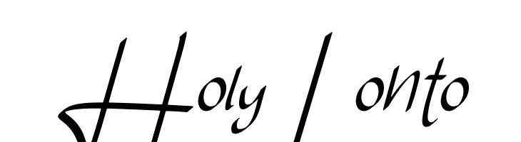 Holy Lonto 字体