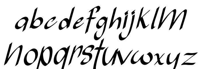 Holy Lonto Font LOWERCASE