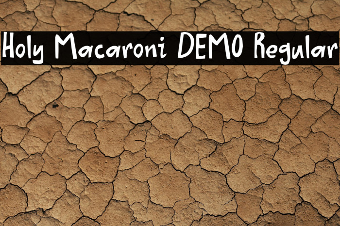 Holy Macaroni DEMO Regular Example 3