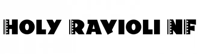 Holy Ravioli NF  Free Fonts Download
