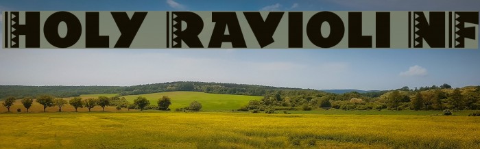 Holy Ravioli NF Font examples