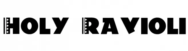 Holy-Ravioli  Free Fonts Download
