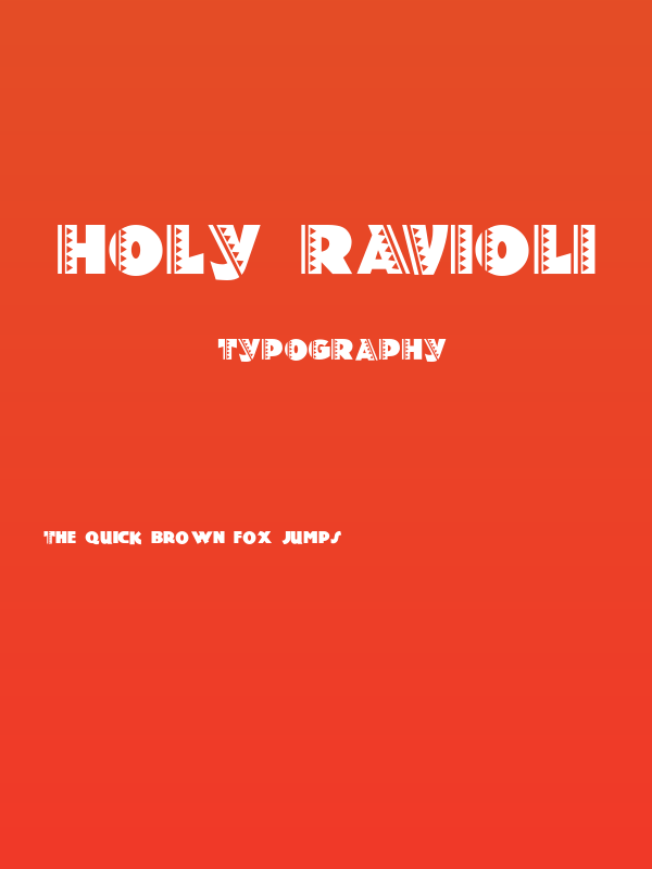 Holy-Ravioli Poster