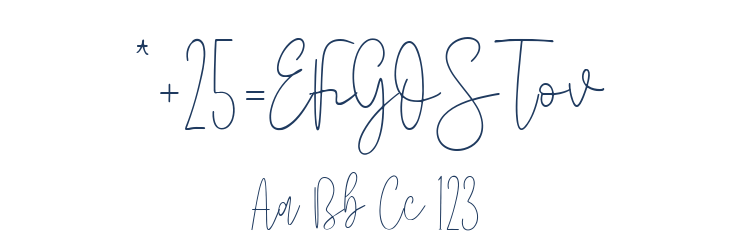 Holy Saghne Font Preview