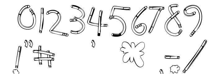 Holy Smokes Font OTHER CHARS