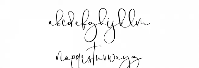 Holy Type Font Litere mici