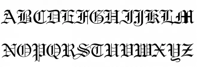 Holy Union Schriftart Groß