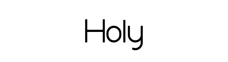 Holy  font caratteri gratis