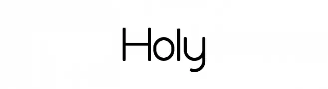 Holy  フリーフォントのダウンロード