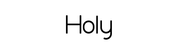 Holy  Frei Schriftart Herunterladen