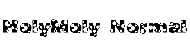 HolyMoly Normal  Free Fonts Download