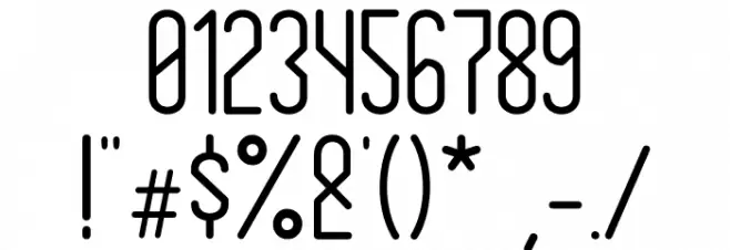 HolySans-Light Font OTHER CHARS