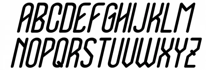 HolySans-Oblique Schriftart Groß