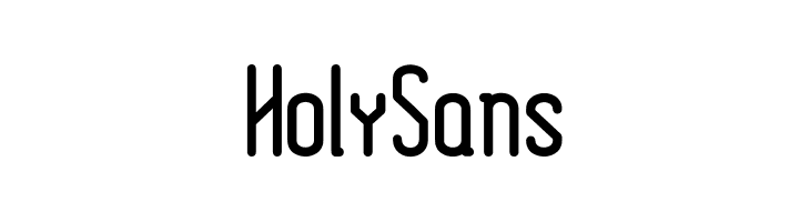 HolySans  Descarca Fonturi Gratis