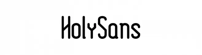 HolySans  Free Fonts Download
