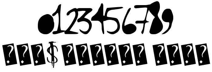 HolyScriptacular Font OTHER CHARS