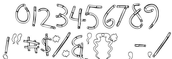 HolySmokes-Regular Font OTHER CHARS