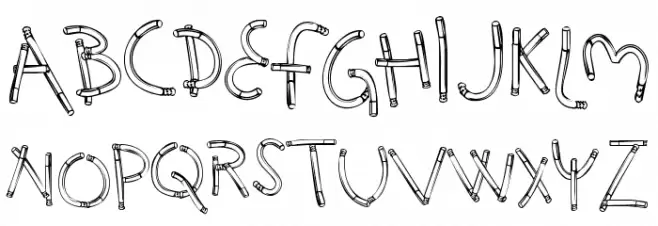 HolySmokes-Regular 字体 大写