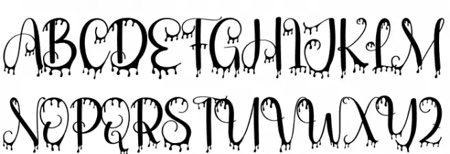 Holyblood Fonte MAIÚSCULAS