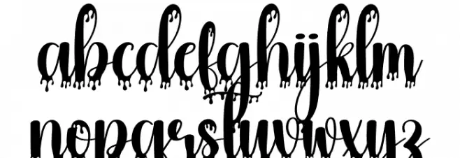 Holyblood Fonte MINÚSCULAS