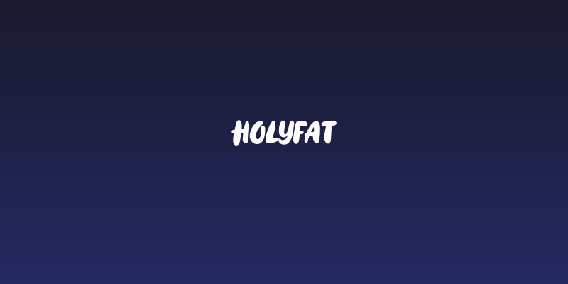 Holyfat Social Header