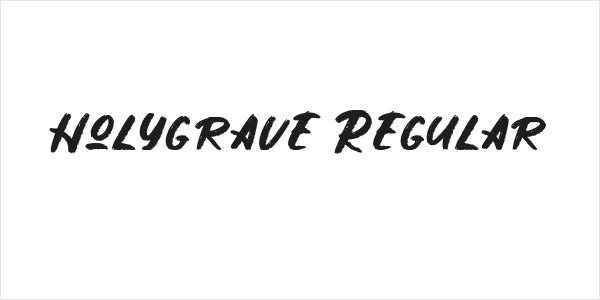 Holygrave Regular Logo