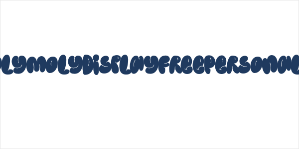 HolymolyDisplayFreePersonal-R Logo