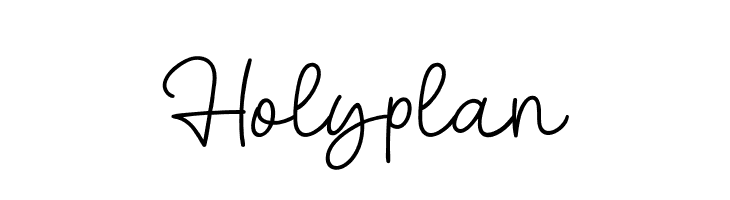 Holyplan  Скачать бесплатные шрифты