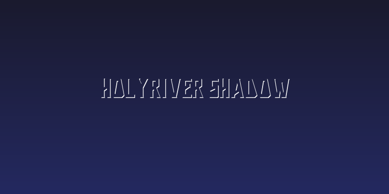 Holyriver Shadow Social Header