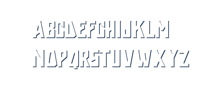 Holyriver Shadow Lowercase