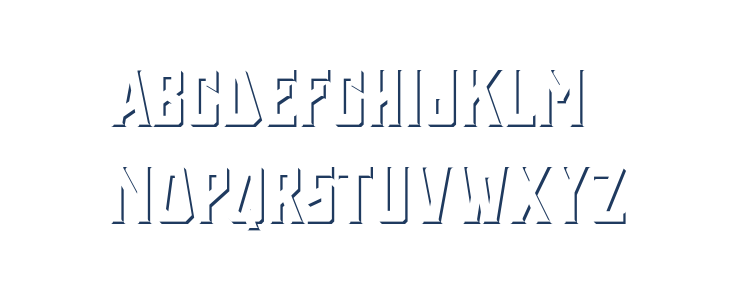 Holyriver Shadow Lowercase