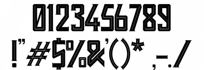 Holyriver Font OTHER CHARS