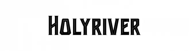 Holyriver  Frei Schriftart Herunterladen