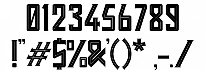 Holyriver Font OTHER CHARS