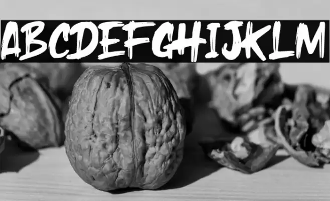 Holyrock Font examples