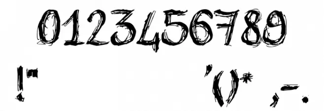 Holyrose Sale Font OTHER CHARS