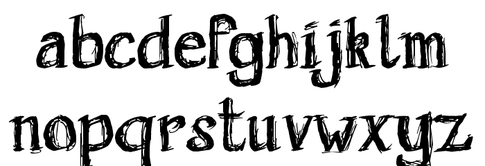 Holyrose Sale Font LOWERCASE