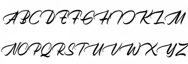 Holystone DEMO Schriftart Groß