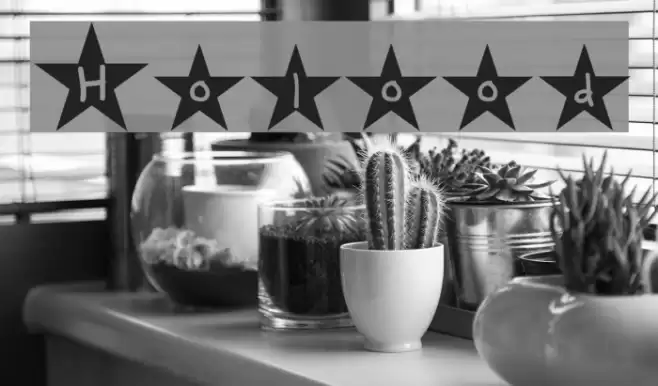 Holywood Font examples