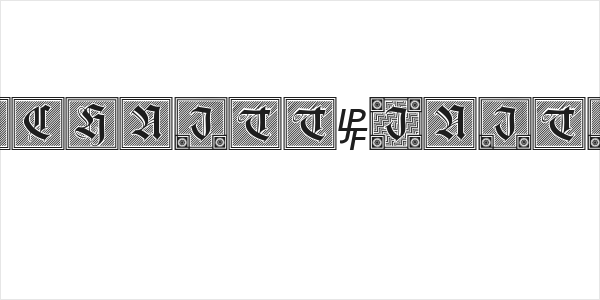 Holzschnitt-Initialen Logo