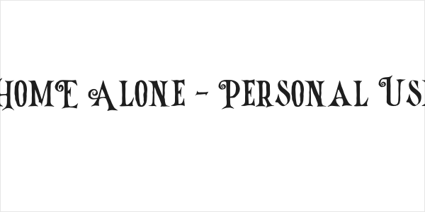 HomE Alone - Personal Use Logo