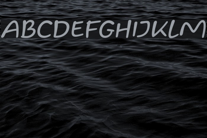 Homade McRacken Slant Font examples