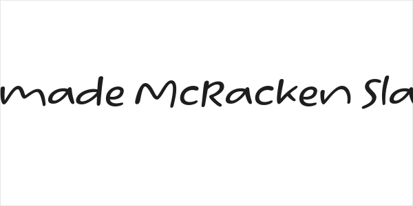 Homade McRacken Slant Logo
