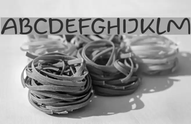 Homade McRacken Font examples