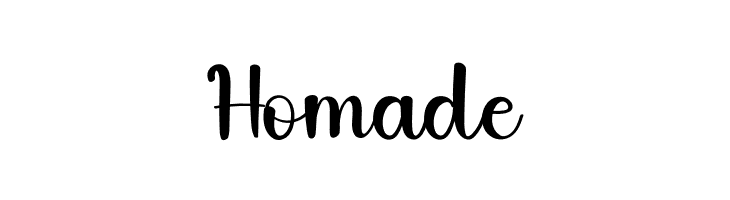 Homade 字体