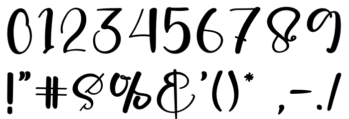 Homade Font OTHER CHARS