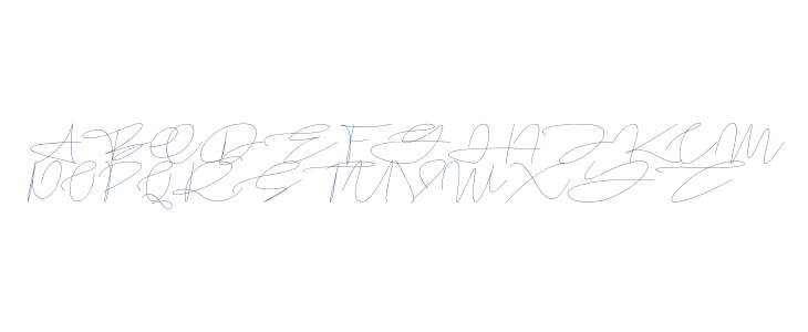 Homallond Italic Uppercase